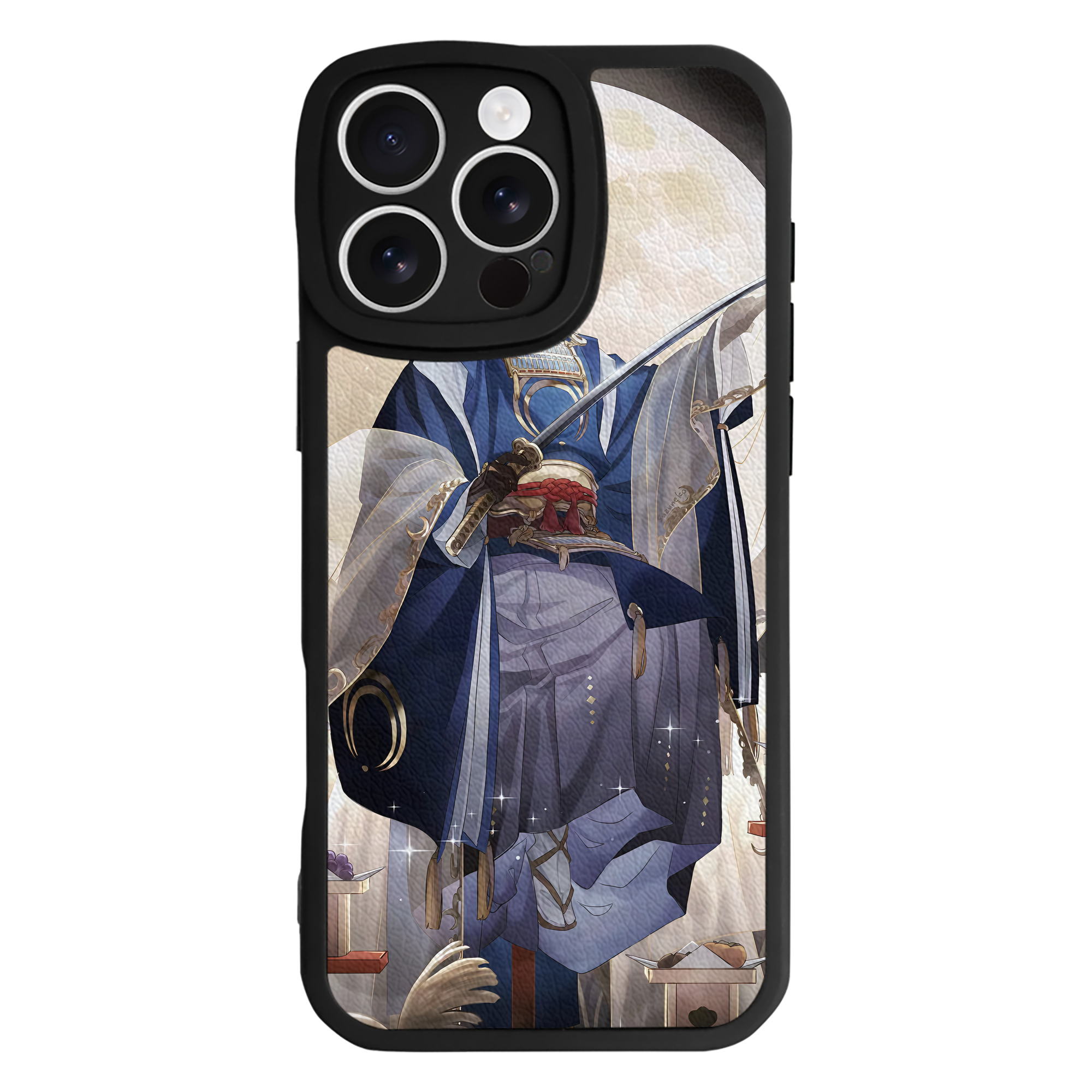 （画像用） 刀剣乱舞 Touken Ranbu 【iPhone 16シリーズ対応】シリコンスマホケース（レザー調） 材質：シリコン